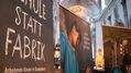 Stadtpfarrkirche Fulda: Ausstellung zum Thema Kinderarbeit 